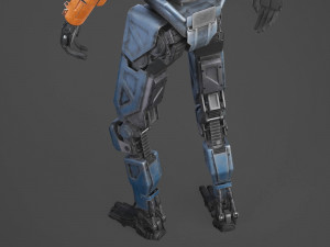 Chappie Robot 3D Model