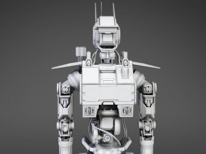 Chappie Robot 3D Model