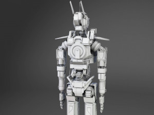 Chappie Robot 3D Model