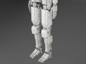 Chappie Robot 3D Model