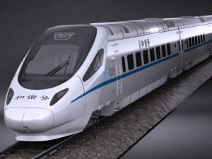 Crh5 Speed Train Modello 3D