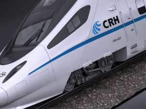 Crh5 Speed Train Modello 3D