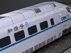 Pociąg prędkości Crh5 Model 3D