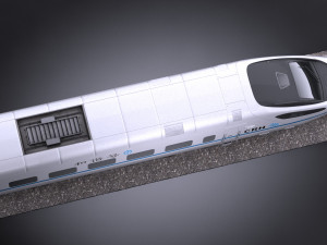 Crh5 Speed Train Modello 3D