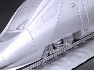 Pociąg prędkości Crh5 Model 3D