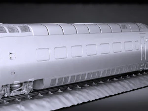 Pociąg prędkości Crh5 Model 3D