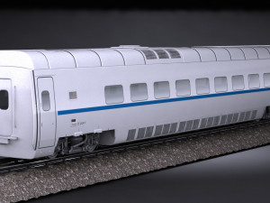 Crh5 Speed Train Modello 3D
