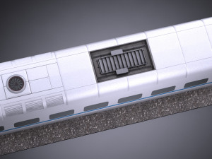 Crh5 Speed Train Modello 3D