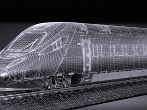 Crh5 Speed Train Modello 3D