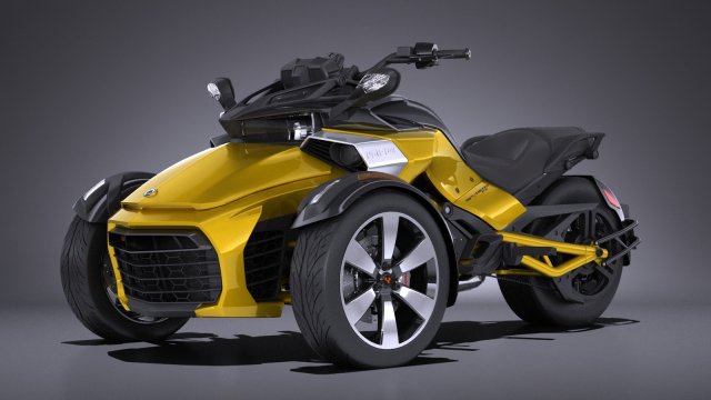 Can Am Spyder 2018 3D मॉडल .c4d .max .obj .3ds .fbx .stl .blend 