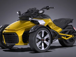 カンナムスパイダー2018 3Dモデル