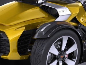 Can Am Spyder 2018 3D मॉडल