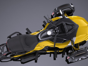Can Am Spyder 2018 3D मॉडल