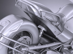 Can Am Spyder 2018 Modello 3D in Motocicletta 3DExport