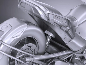 Can Am Spyder 2018 3D Model