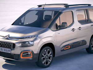 Citroen Berlingo 2019 3D Model