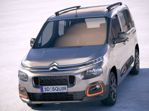 Citroen Berlingo 2019 3Dモデル