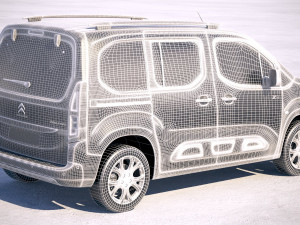 Citroen Berlingo 2019 3Dモデル