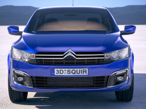 Citroen C-Elysee 2017 3D Model