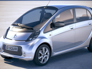 Citroen C-Zero 2018 3D Модель