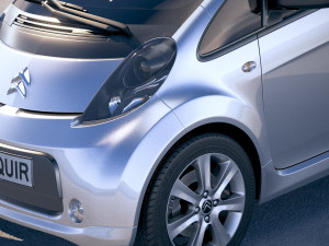 Citroen C-Zero 2018 3D 模型