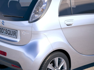Citroen C-Zero 2018 3D 模型