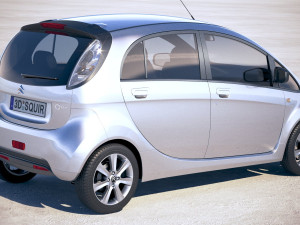 Citroen C-Zero 2018 3D 模型
