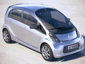 Citroen C-Zero 2018 3D 模型