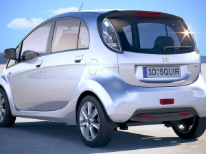 Citroen C-Zero 2018 3D Model