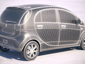 Citroen C-Zero 2018 3D Model