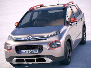 Citroen C3 Aircross 2018 3D Model