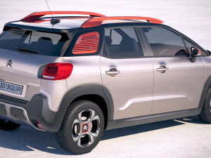 Citroen C3 Aircross 2018 3D Model