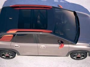 Citroen C3 Aircross 2018 3D Model