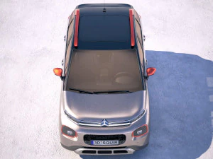 Citroen C3 Aircross 2018 3D Model