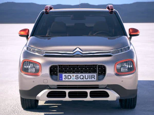 Citroen C3 Aircross 2018 3D Model