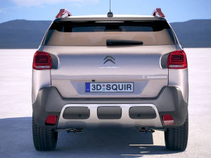 Citroen C3 Aircross 2018 3D Model