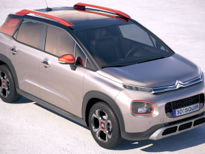 Citroen C3 Aircross 2018 3D Model