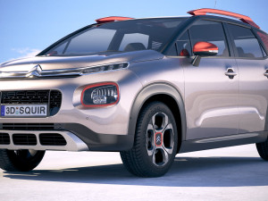 Citroen C3 Aircross 2018 3D Model
