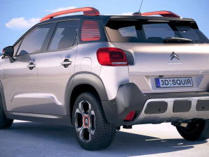Citroen C3 Aircross 2018 3D Model