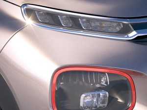 Citroen C3 Aircross 2018 3D Model