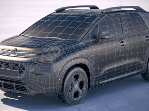 Citroen C3 Aircross 2018 3D Model