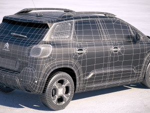 Citroen C3 Aircross 2018 3D Model