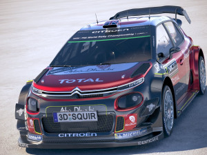 Citroen C3 WRC 2018 Model 3D