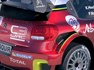 Citroen C3 WRC 2018 Model 3D