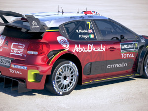 Citroen C3 WRC 2018 Model 3D