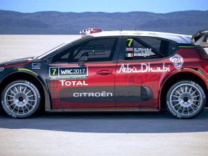 Citroen C3 WRC 2018 3D Model