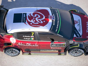 Citroen C3 WRC 2018 3D Model