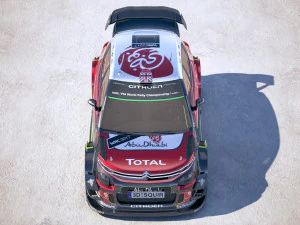 Citroen C3 WRC 2018 3D Model