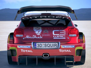 Citroen C3 WRC 2018 3D Model
