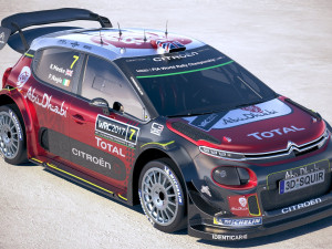 Citroen C3 WRC 2018 Model 3D